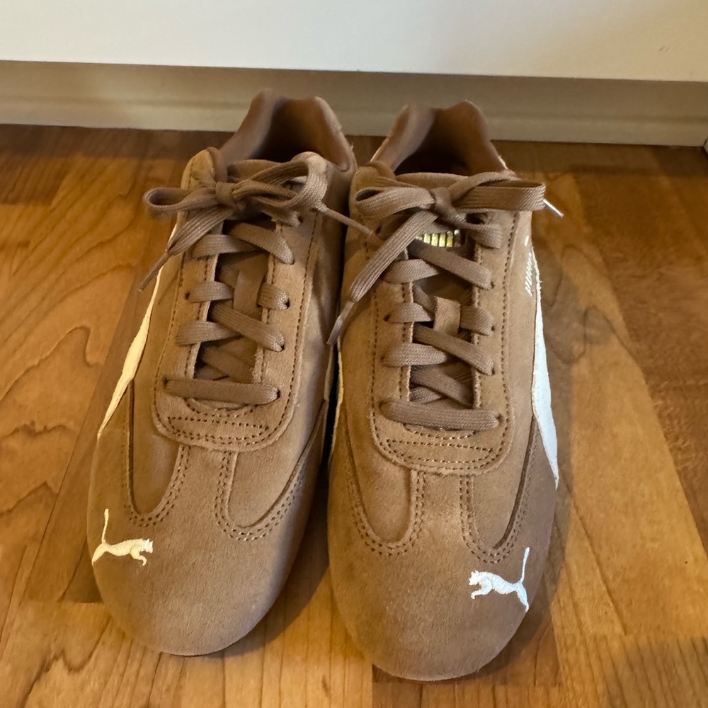 Puma Speedcat brown sneakers #speedcat
